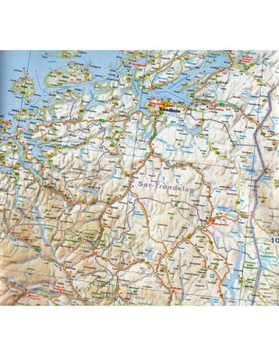 Norwegia 1:1 100 000 mapa samochodowa - OD WYDAWCY