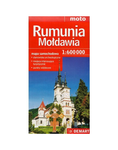 Rumunia, Mołdawia see it - mapa samochodowa - OD WYDAWCY