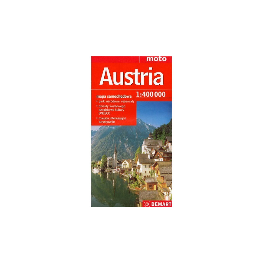 Austria - mapa samochodowa