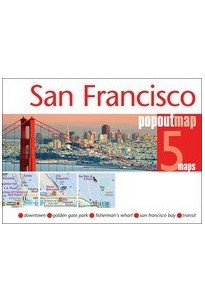SAN FRANCISCO SAN FRANCISCO mapa / plan miasta POPOUT MAPS