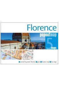 FLORENCJA FLORENCE mapa / plan miasta Double POPOUT MAPS