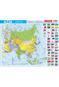 Azja – mapa polityczna