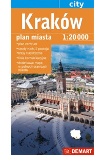Kraków - plan miasta