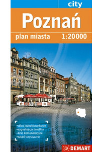 Poznań - plan miasta