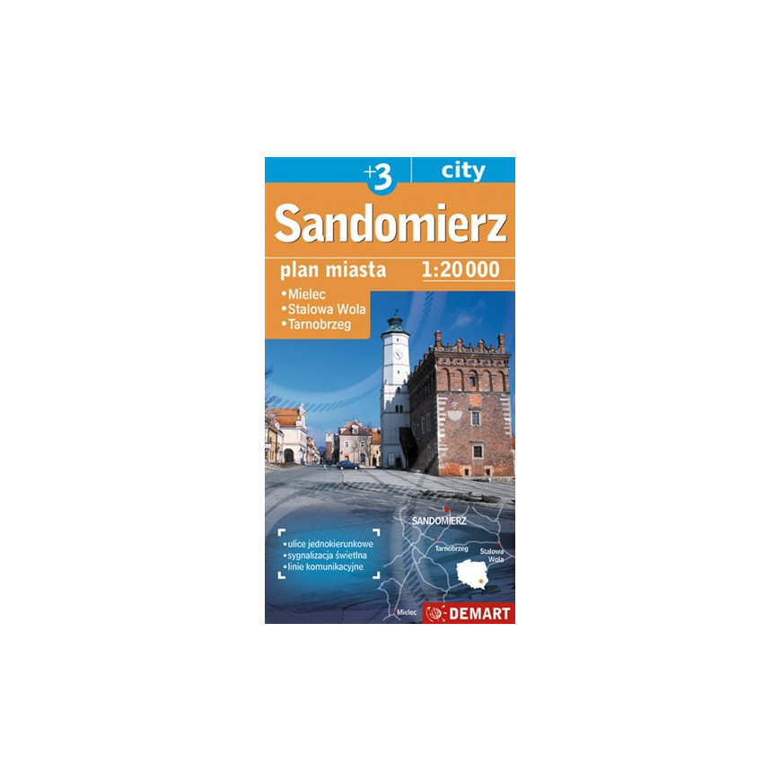 Sandomierz / Stalowa Wola +3 - plan miasta