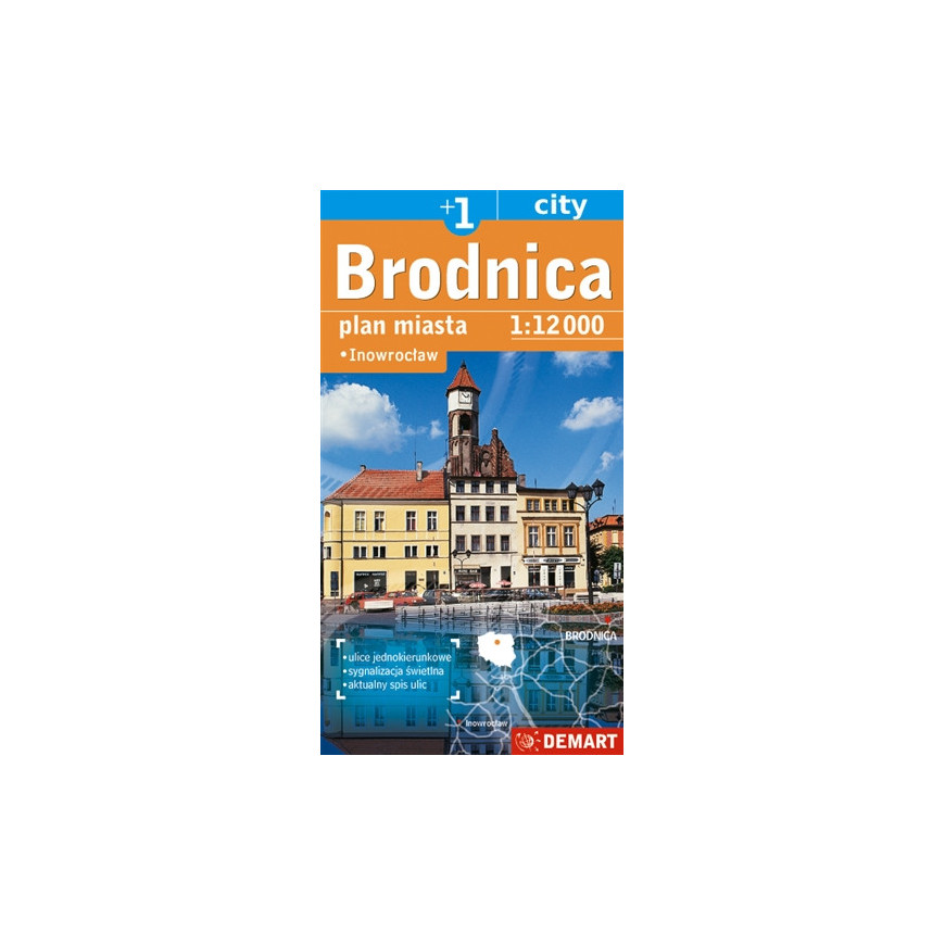 Brodnica / Inowrocław +1 - plan miasta