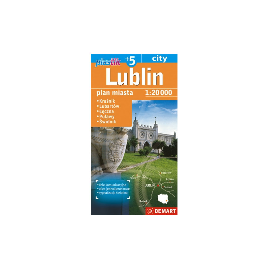 Lublin +5 - plan miasta