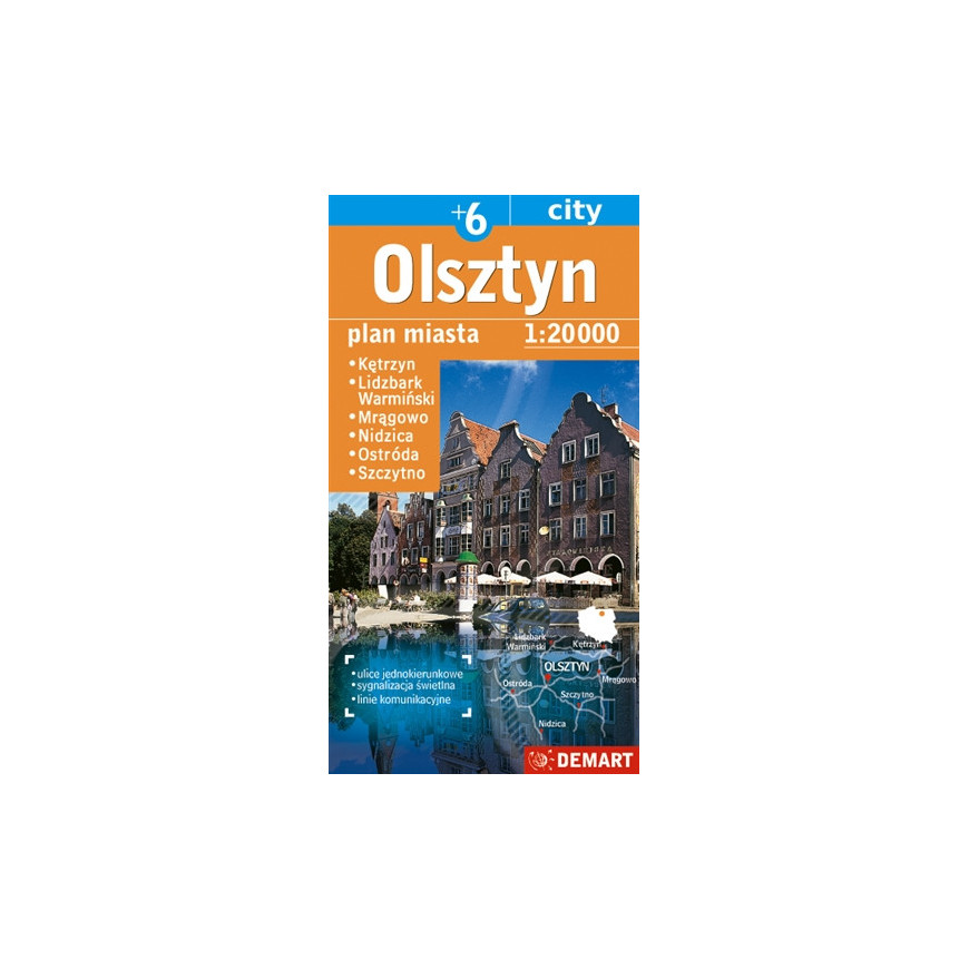 Olsztyn +6 - plan miasta