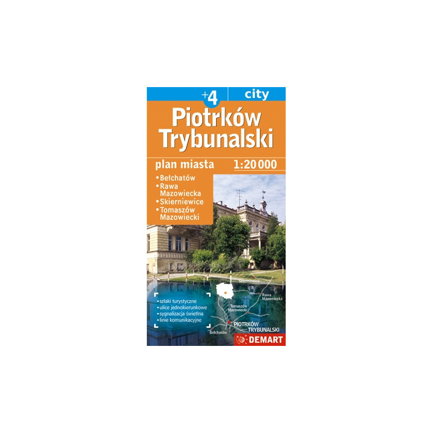 Piotrków Trybunalski/Skierniewice +4 - plan miasta