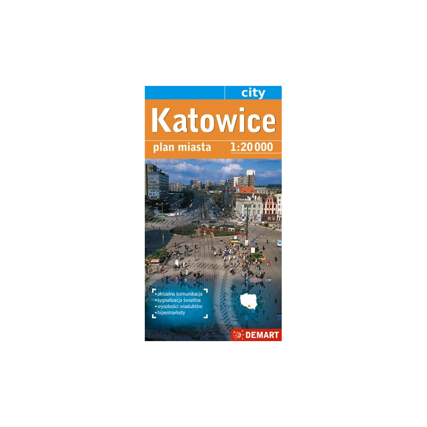 Katowice - plan miasta
