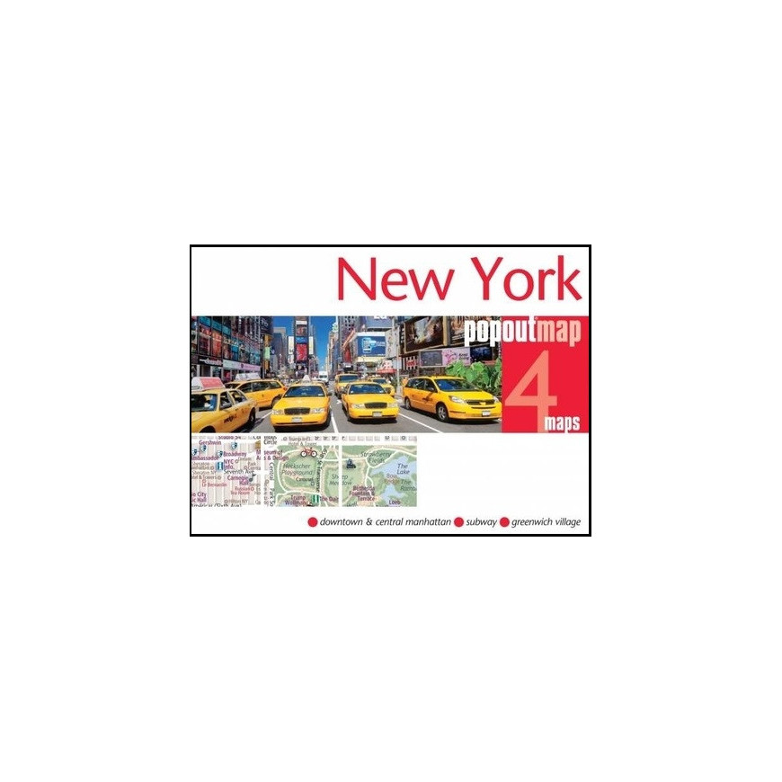 Nowy Jork - NEW YORK - plan miasta