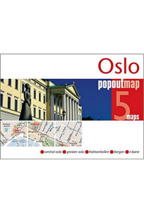 OSLO - plan miasta/mapa...