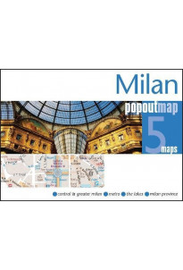 MILAN - plan miasta/mapa...