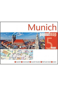 MUNICH - plan miasta/mapa...