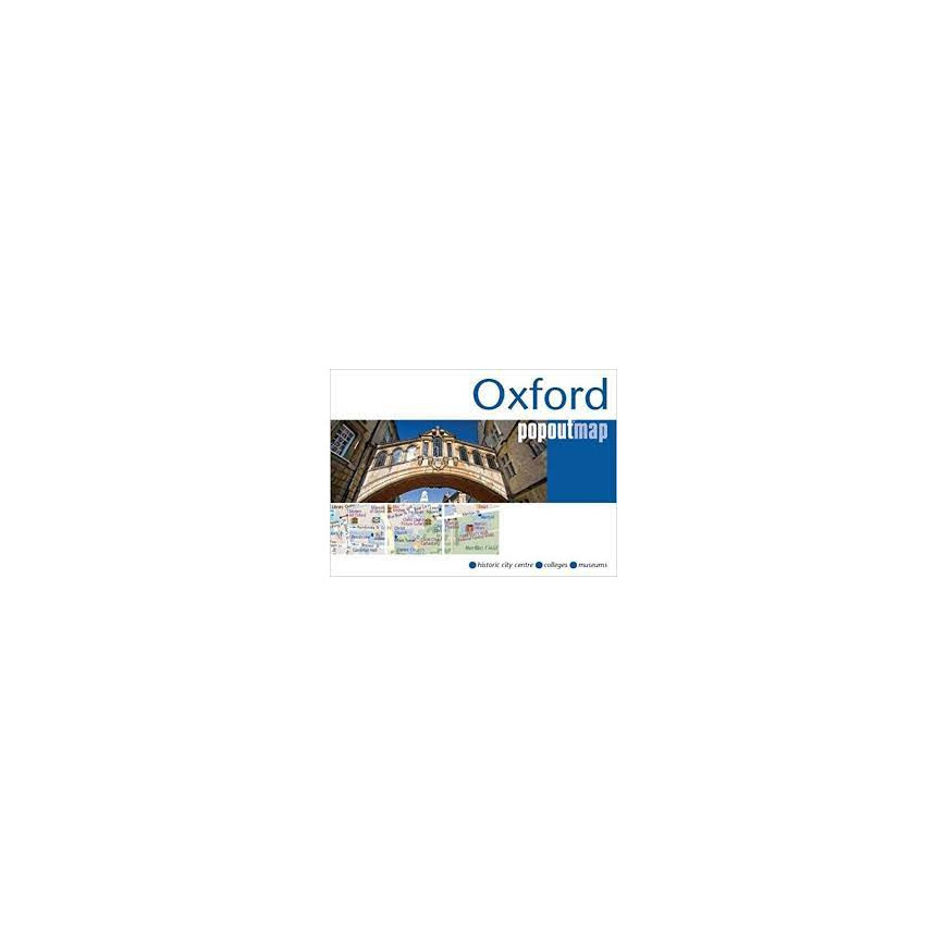 OXFORD - plan miasta/mapa POPOUT MAPS