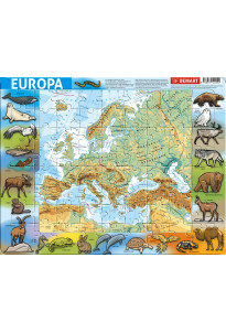 Europa fizyczna - puzzle...
