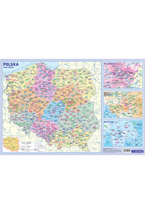 Mapa Polski z kodami...
