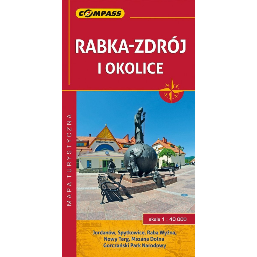 Rabka - Zdrój - mapa turystyczna