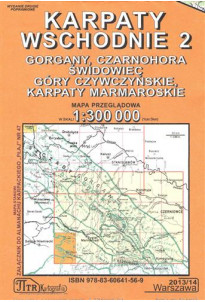 Karpaty Wschodnie 2 - Mapa...