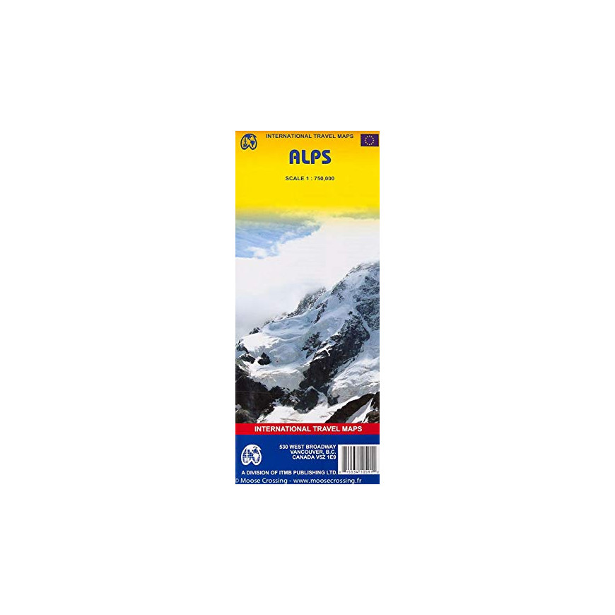 Alps - 1:750 000