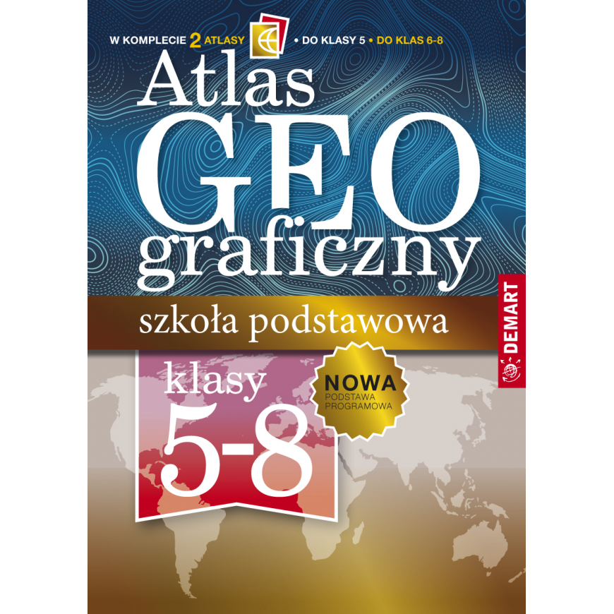 Atlas geograficzny - szkoła podstawowa