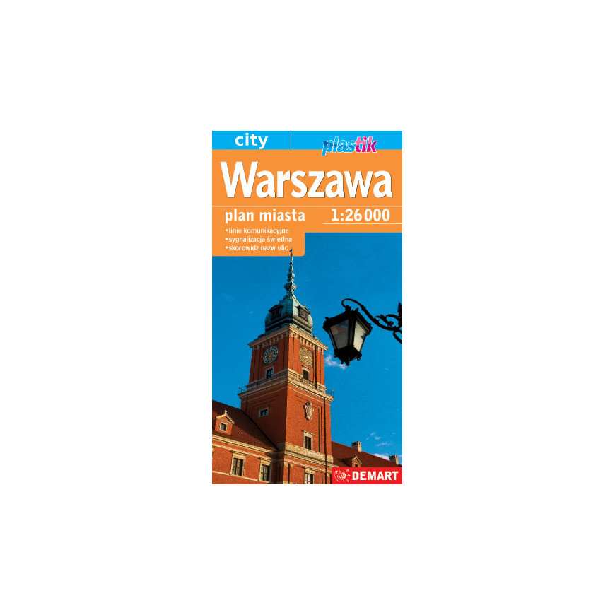 Warszawa - plan miasta 2022