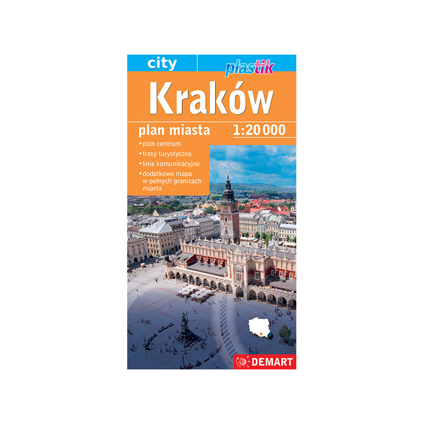 Kraków - plan miasta