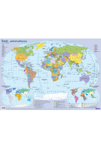 Świat polityczny - mapa w...