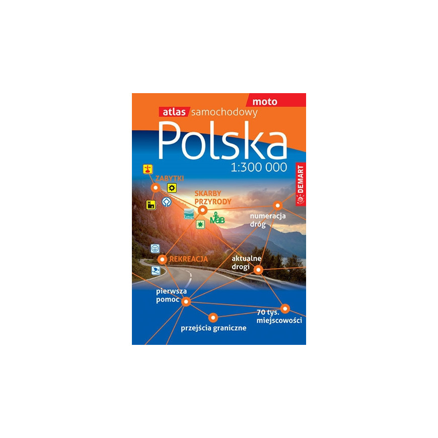 Atlas Samochodowy Polski wyd. 2023/2024