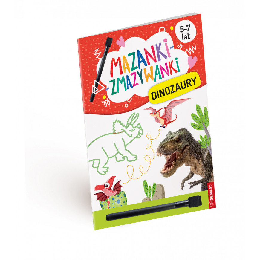 Mazanki-zmazywanki - Dinozaury